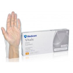 Medicom Vitals Cast Polyethylene Gloves CPE 無粉手套