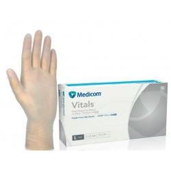 Medicom Vitals Vinyl Gloves PVC 無粉手套
