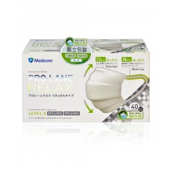 Medicom Prolane Relax ASTM Level 3 成人醫用耳掛口罩(獨立包裝40個)