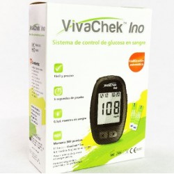 VIivaChek Ino 血糖機套裝 (血糖機連採血筆＋100片獨立包裝試紙＋100枝採血針)