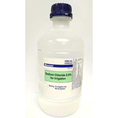 Baxter Sodium Chloride 0.9% for Irrigation 1000ml 生理鹽水